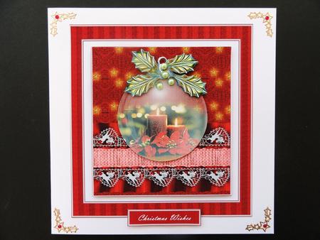 Christmas Bauble Candles by Valerie Spowart
