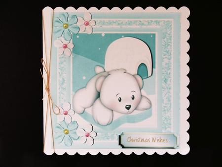 Beautiful Baby Polar Bear  by Valerie Spowart