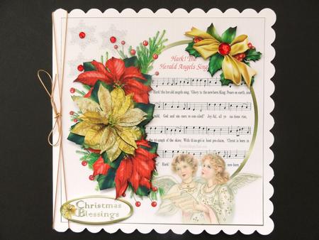 8x8 Hark the Herald Angels Sing Mini Kit by Valerie Spowart
