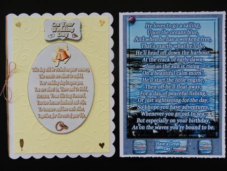 Bumper Pack of Mixed Verse Toppers by Valerie Spowart