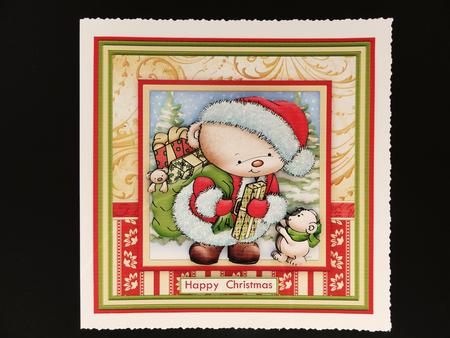 Gimme Gimme Christmas 7.5 Decoupage Mini Kit by Valerie Spowart