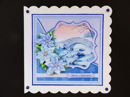 Winter Stream 7.5 Christmas Mini Kit & Decoupage by Valerie Spowart