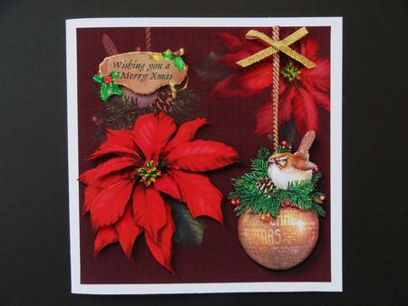 Pretty Christmas Decoupage by Valerie Spowart