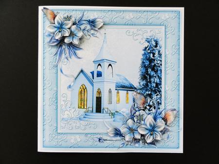 Christmas Church & Winter Florals Mini Kit by Valerie Spowart