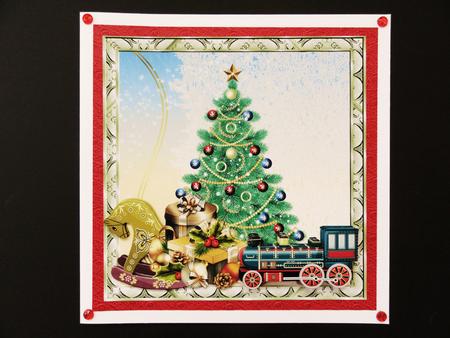 Gifts and Toys Around the Christmas Tree by Valerie Spowart