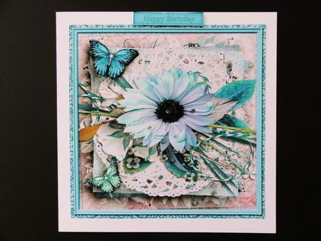 Cardtopper 7" Flowers Inch 112 by Valerie Spowart