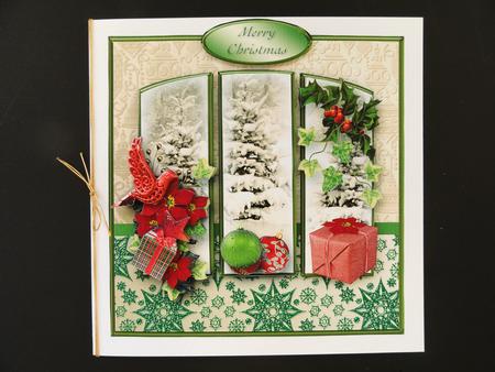 The Holly and the Ivy Panel Card Mini Kit by Valerie Spowart