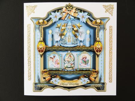 Christmas Winter Shelves Card Kit by Valerie Spowart