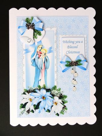 The Blessed Mother and Child by Valerie Spowart