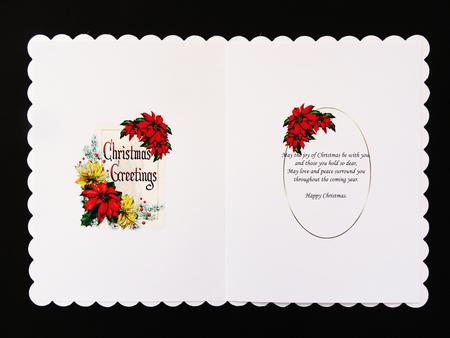 Shabby Chic Christmas Quick Card Insert by Valerie Spowart