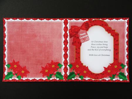 Tug of Love Happy Christmas to Fit 6in Folded Insert by Valerie Spowart