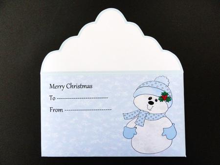 Snowman Money Wallet by Valerie Spowart