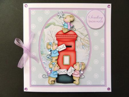 Post Box Mice Mini Kit by Valerie Spowart