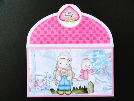 In the Meadow Christmas Money Wallet by Valerie Spowart