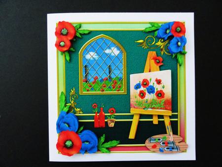 The Painted Poppies Mini-kit by Valerie Spowart