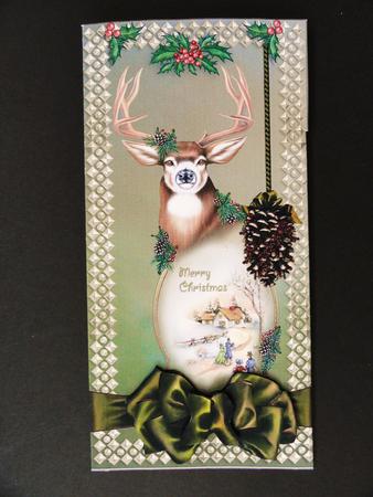 A Merry Christmas Money Wallet by Valerie Spowart