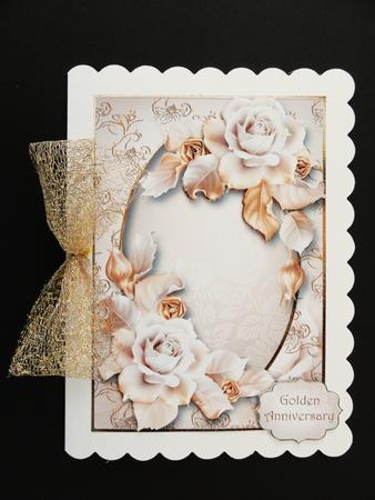 Golden Roses A5 by Valerie Spowart