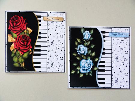 Bumperkit Music Card Toppers& Tags 8 Sheets by Valerie Spowart