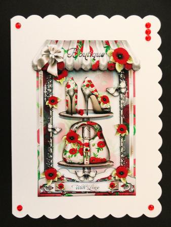 Boutique Shaped Card Kit6 by Valerie Spowart