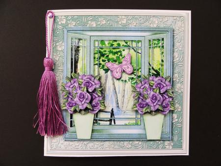 Bay Window Garden View 4 by Valerie Spowart