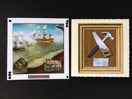 Bumper Kit Male Cards by Valerie Spowart