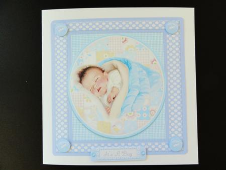 It's a Boy 8x8 by Valerie Spowart