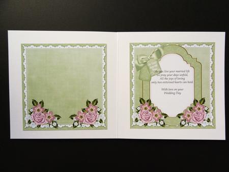 Wedding Bell Special Day to Fit 6in Folded Insert by Valerie Spowart