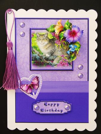 Hibiscus Card Front by Valerie Spowart