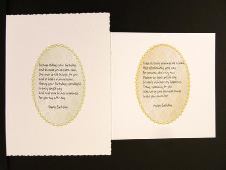 Verses for Cards 1 by Valerie Spowart