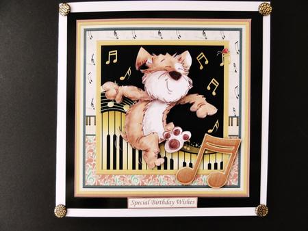 Shake Your Booty & Party 8x8 Decoupage Mini Kit by Valerie Spowart