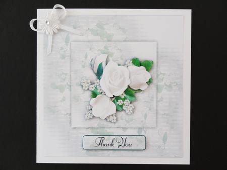 White Roses Masked by Valerie Spowart