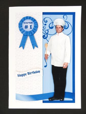 Chef Birthday or Congratulations by Valerie Spowart
