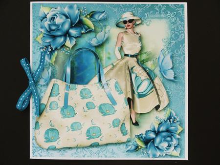Handbags & Gladrags Race Day Chic - Blue by Valerie Spowart
