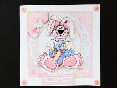 Happy Easter Bunny by Valerie Spowart