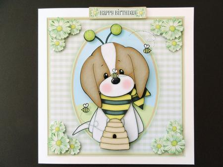 Honey Bee Charlie Mini Kit. by Valerie Spowart