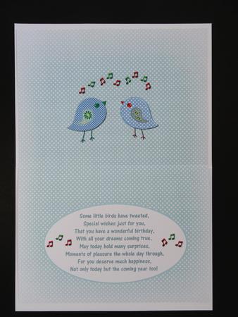Polka Dot Tweets! Verse Insert by Valerie Spowart