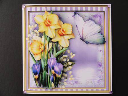 Hope Springs Card Front Kit by Valerie Spowart