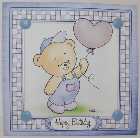Robert's Balloons Cut and Fold Quick Card by Valerie Swinglehurst