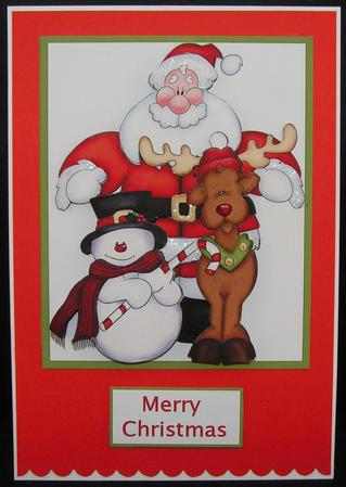 Santas Gang. Xmas by Valerie Swinglehurst