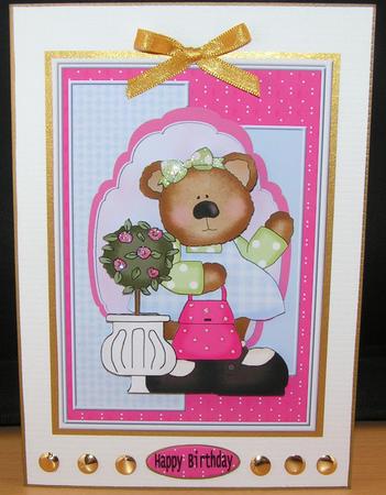 Birthday Bear by Valerie Swinglehurst