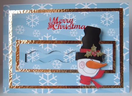 Snowman Head by Valerie Swinglehurst