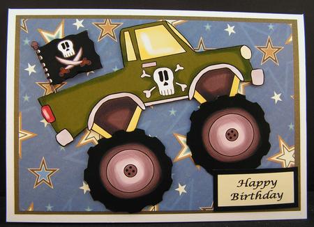 Monster Truck Step by Step by Valerie Swinglehurst