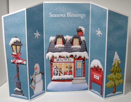 Village Toy Shop by Valerie Swinglehurst
