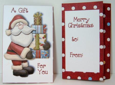 Santa Money/gift Envelope by Valerie Swinglehurst
