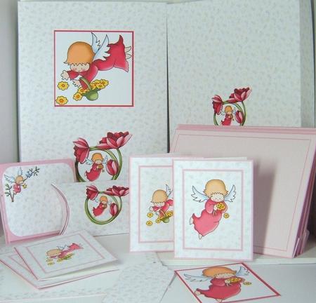 Blossom Fairies Stationary Set by Valerie Swinglehurst