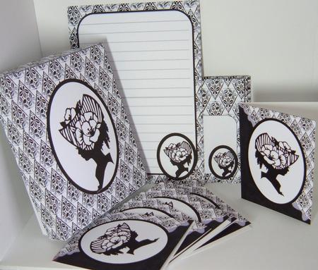 Monochromatic Lady by Valerie Swinglehurst