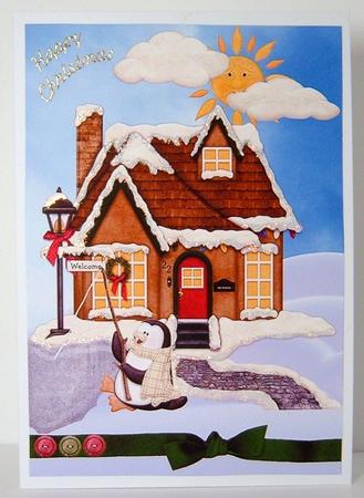 Winter Joy Large Topper by Valerie Swinglehurst