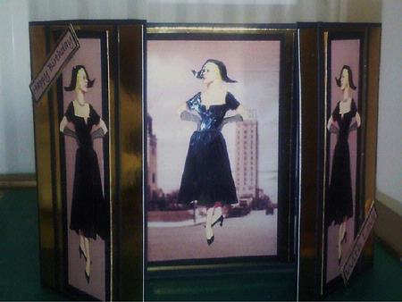 1940s Lady Gate Fold by Vanessa Wightman