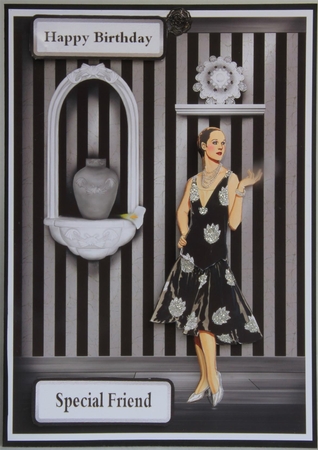 Vintage Mono Delight by Verona Davies