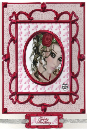 Rose in Her Hair by Verona Davies